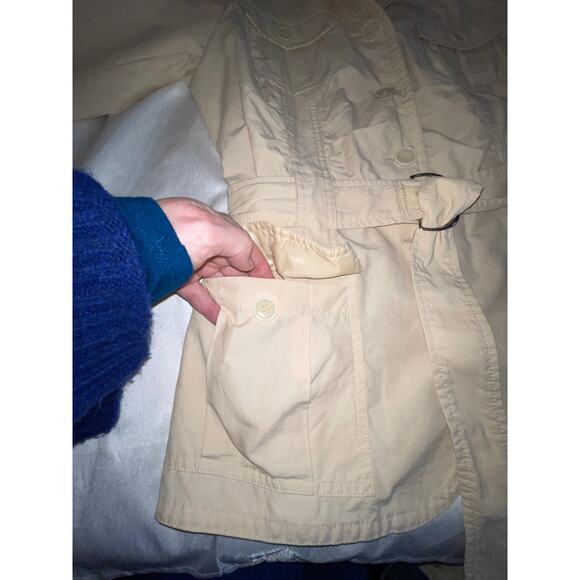 Taifun Collection Belted Jacket w/ Rouching Detail - Women's‎ Size S - Picture 4 of 10